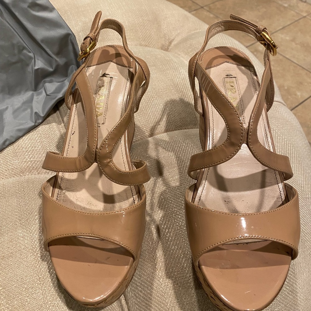 Prada Calzature Donna cork wedges - Picture 6 of 6